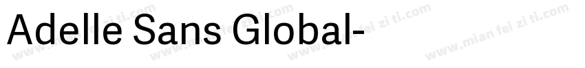 Adelle Sans Global字体转换